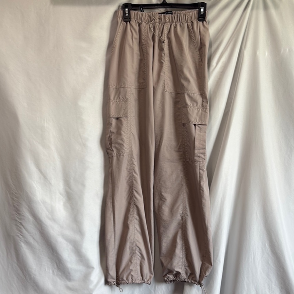 Bluenotes Women's Beige Cargo Joggers